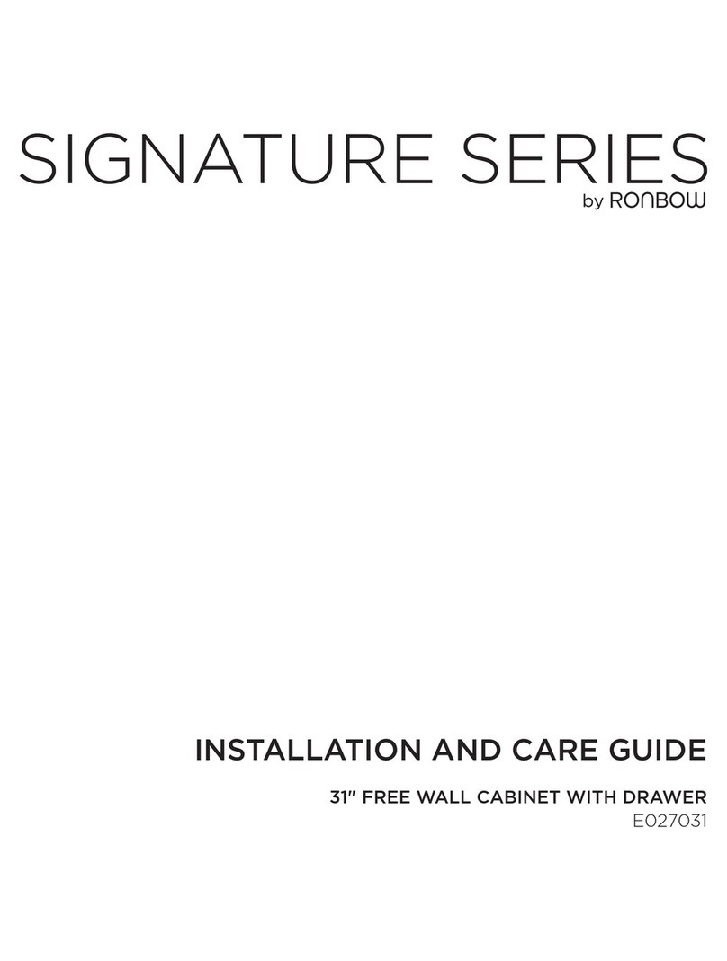 Ronbow Signature series Assembly instructions