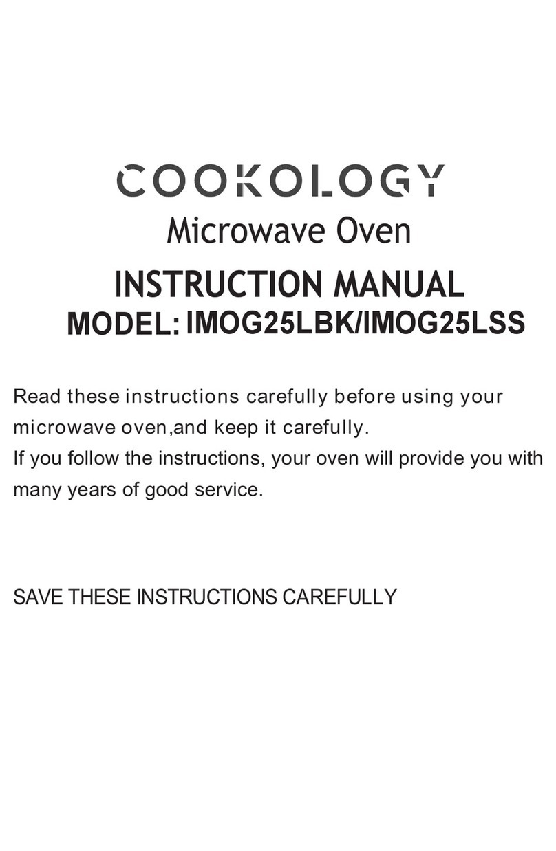 Cookology IMOG25LSS instruction manual
