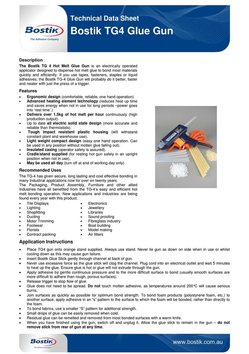 Bostik TG4 Technical data sheet