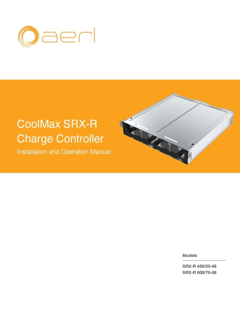 aerl CoolMax SRX-R Series User manual