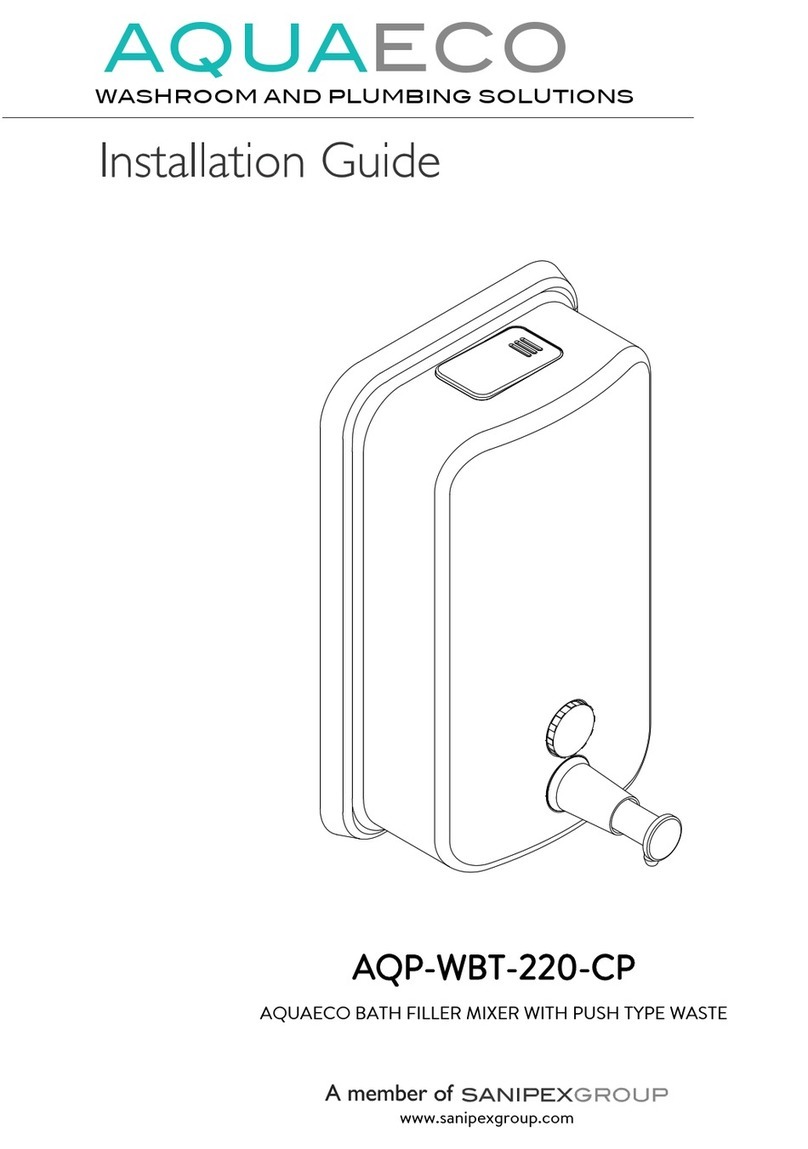 Sanipex AQUAECO AQP-WBT-220-CP User manual