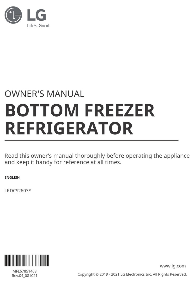 LG LRDCS2603D owner's manual