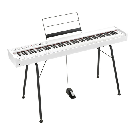 Korg D1WH User manual