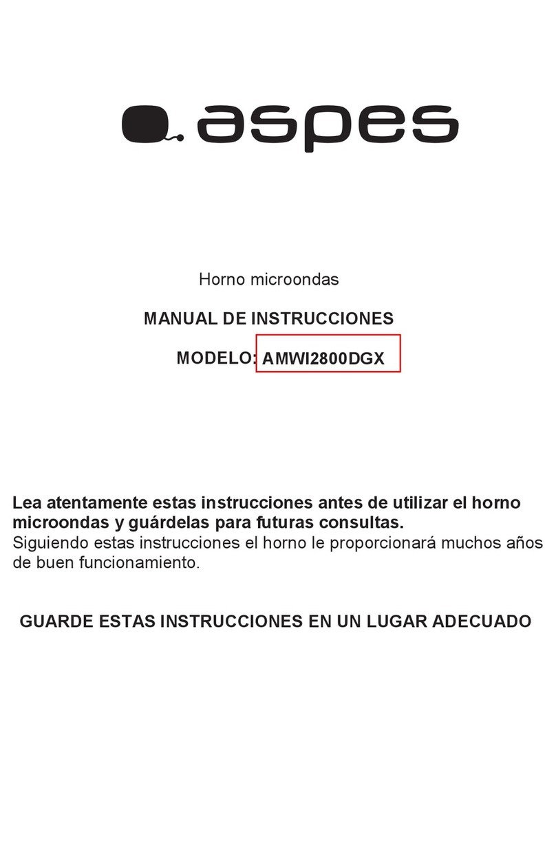 Aspes AMWI2800DGX User manual