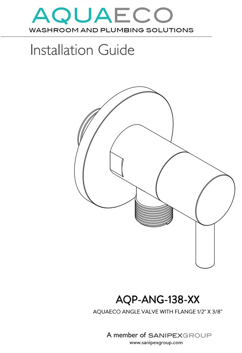 Sanipex AQUAECO AQP-ANG-138 Series User manual Sanipex AQUAECO AQP-ANG-138 Series User manual