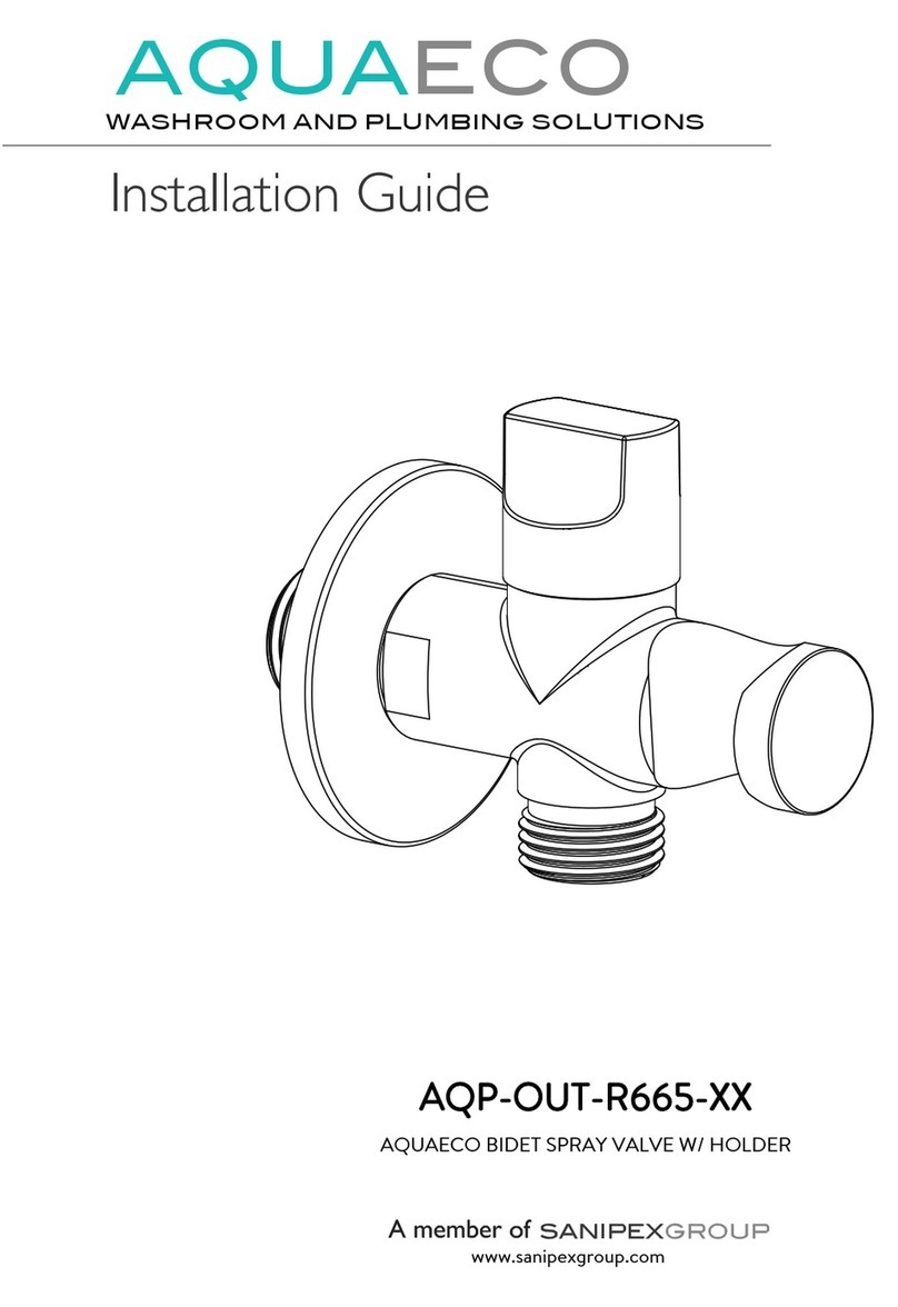 Sanipex AQUAECO AQP-OUT-R665 Series User manual Sanipex AQUAECO AQP-OUT-R665 Series User manual