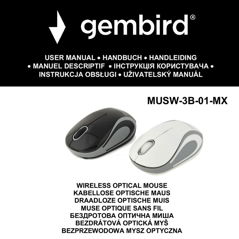 Gembird MUSW-3B-01-MX user manual