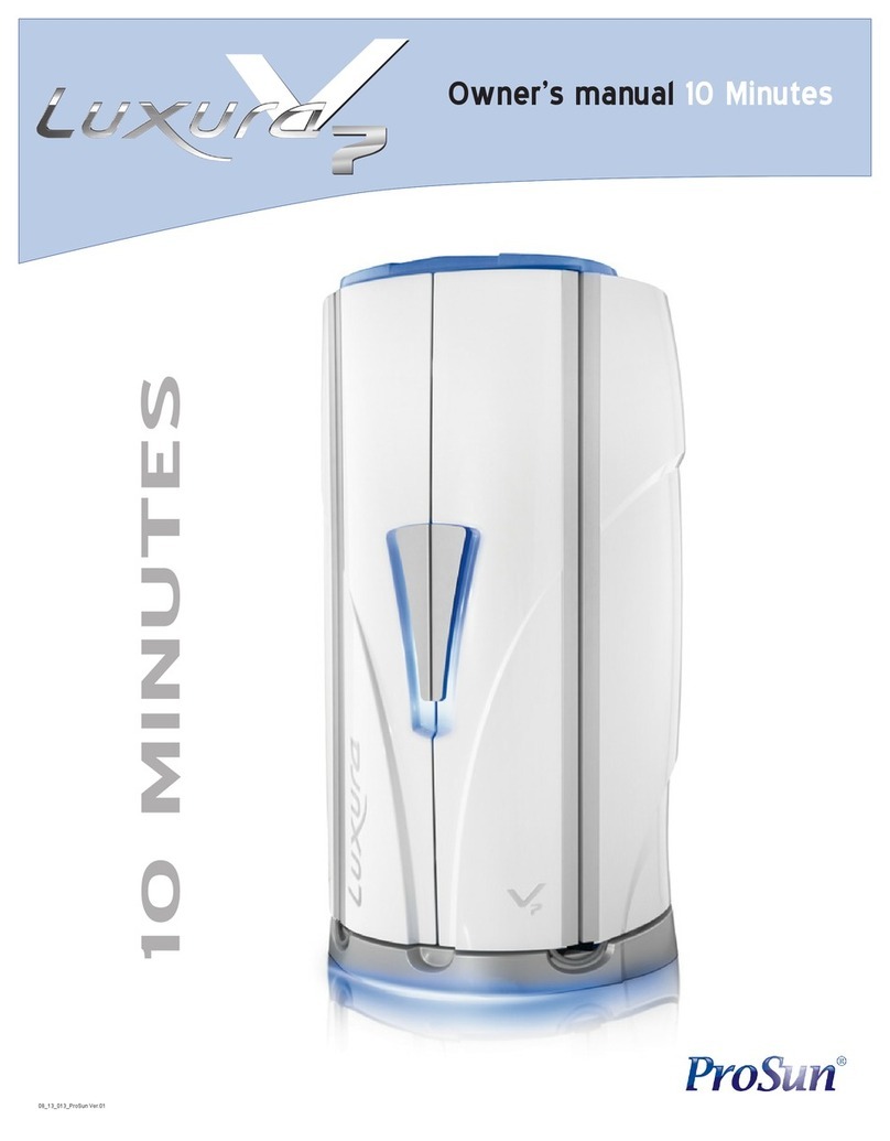 ProSun Luxura V7 User manual