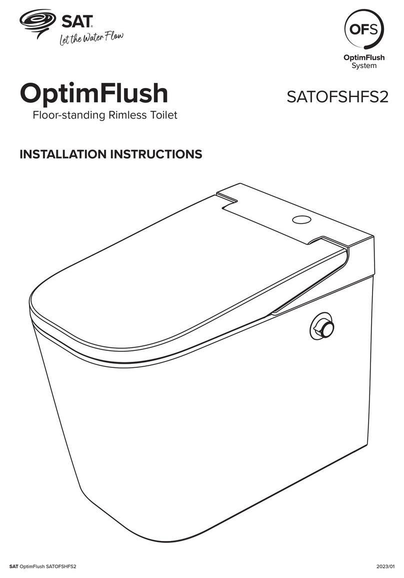 SAT OptimFlush SATOFSHFS3 User manual