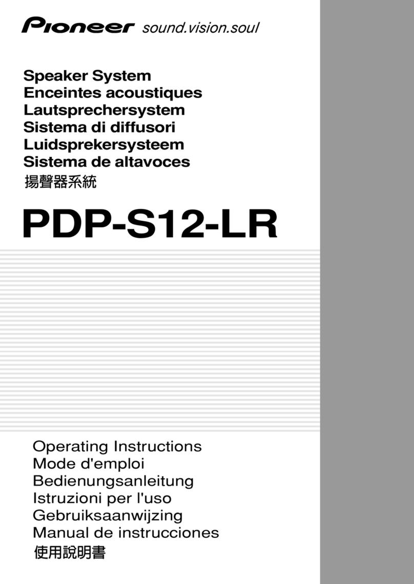 Pioneer PDP-S12-LR operating instructions