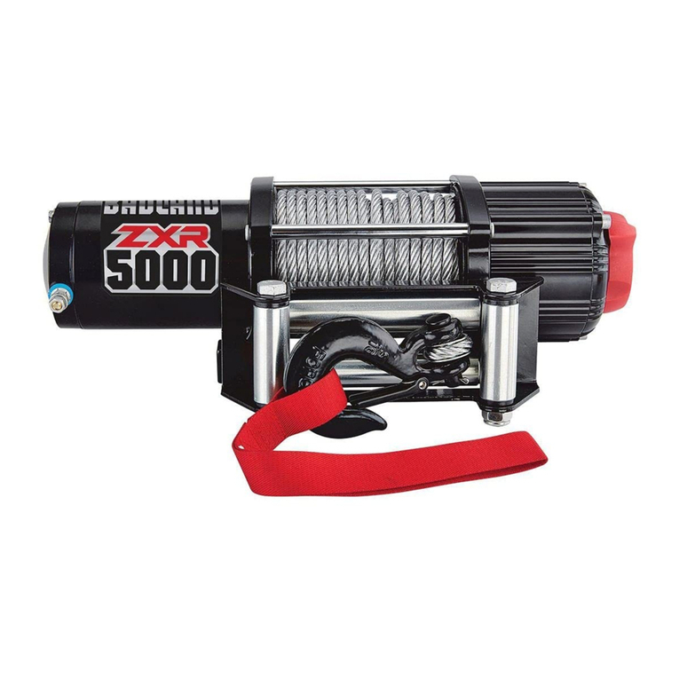 Badland ZXR 5000 user manual