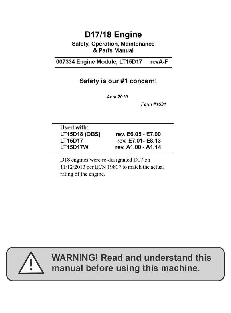 woodmizer D17 Safety, Operation, Maintenance & Parts Manual