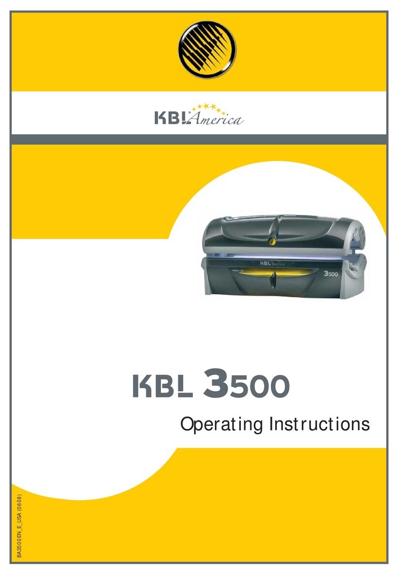 KBL 3500 User manual