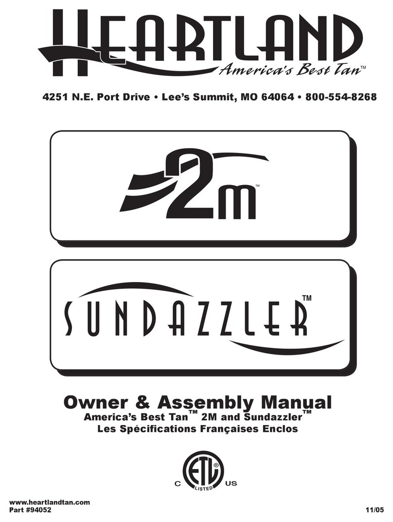 Heartland SUNDAZZLER 2M owner's manual