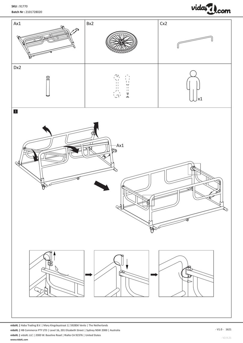 vidaXL 91770 User manual