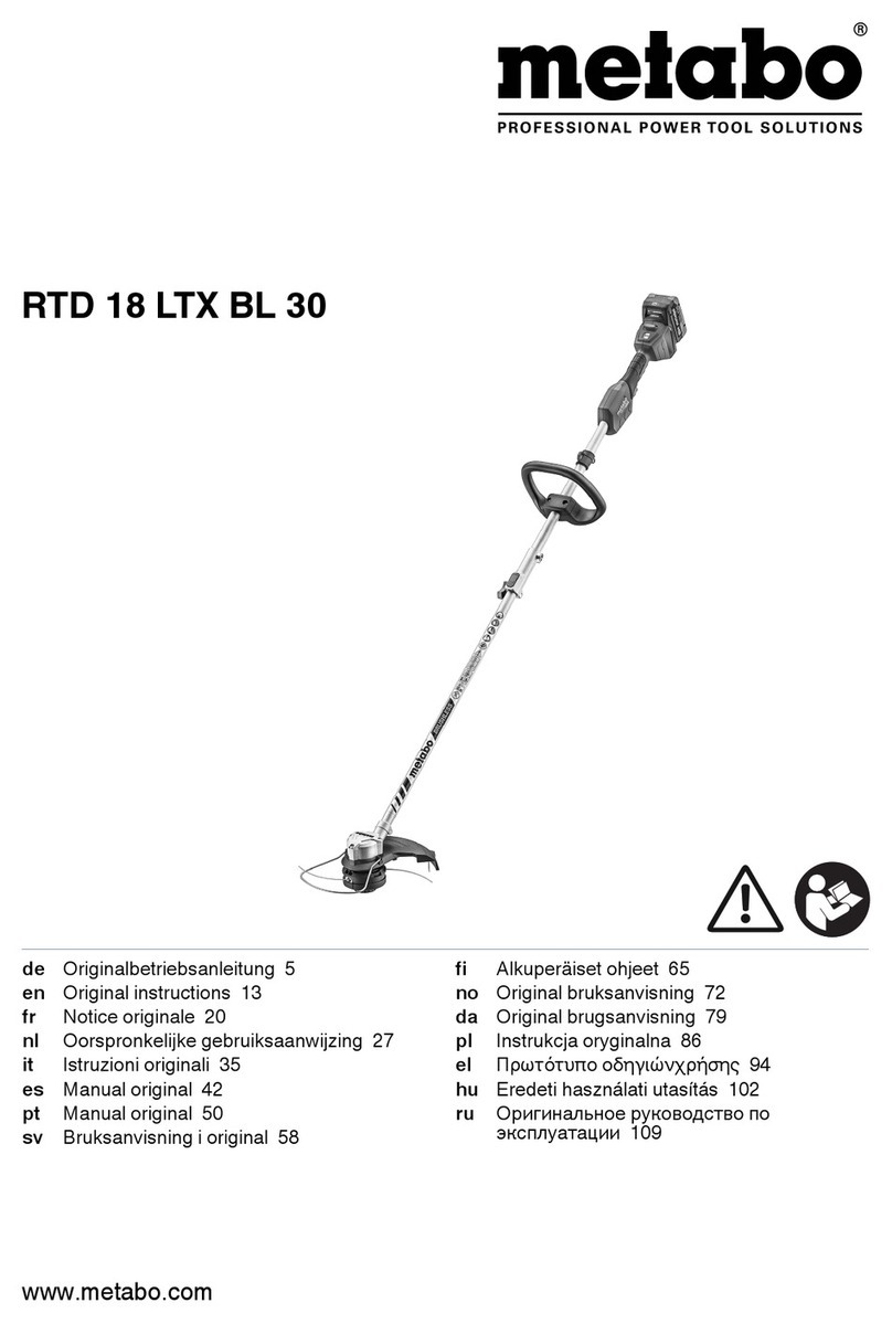 Metabo 601720850 User manual