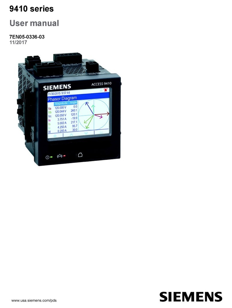 Siemens 9410 Series user manual