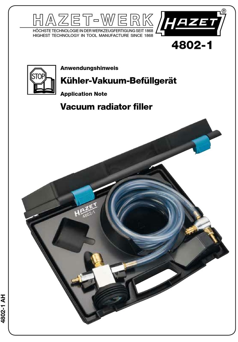 HAZET-WERK 4802-1 Installation and operating instructions
