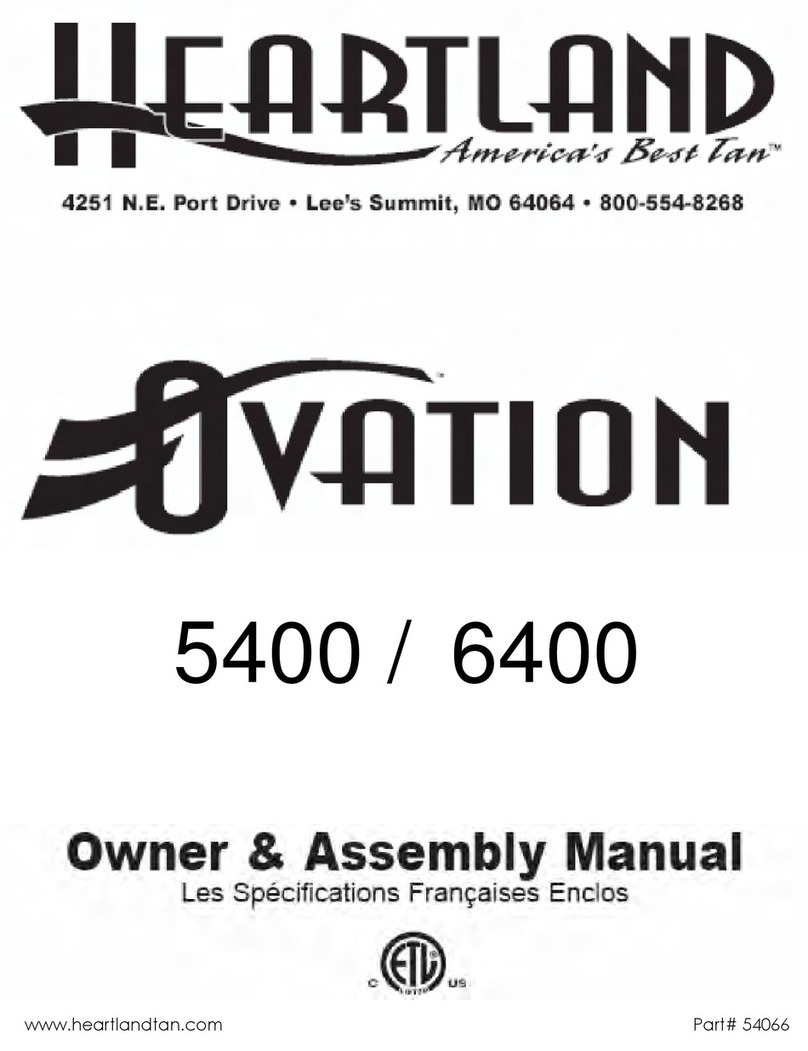 Heartland Ovation 5400 owner's manual