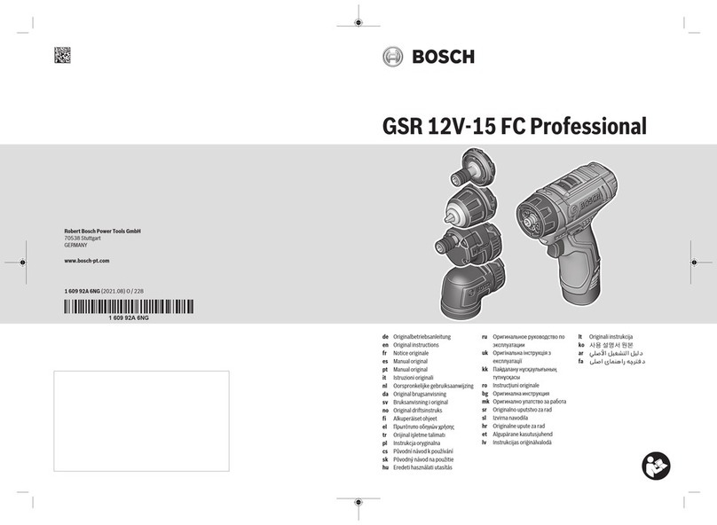 Bosch 06019F6002 User manual