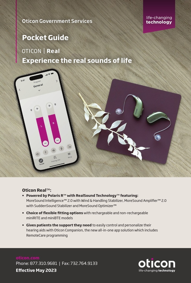 oticon Real Series Pocket guide