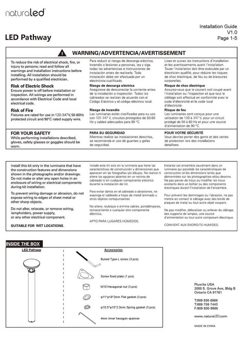 naturaled FX10PWY18SW installation guide naturaled FX10PWY18SW installation guide