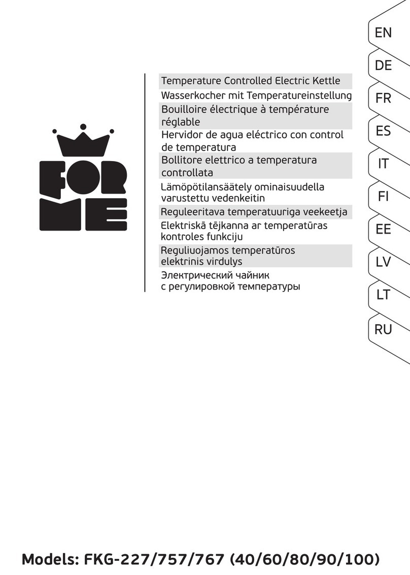 Forme FKG-227 manual