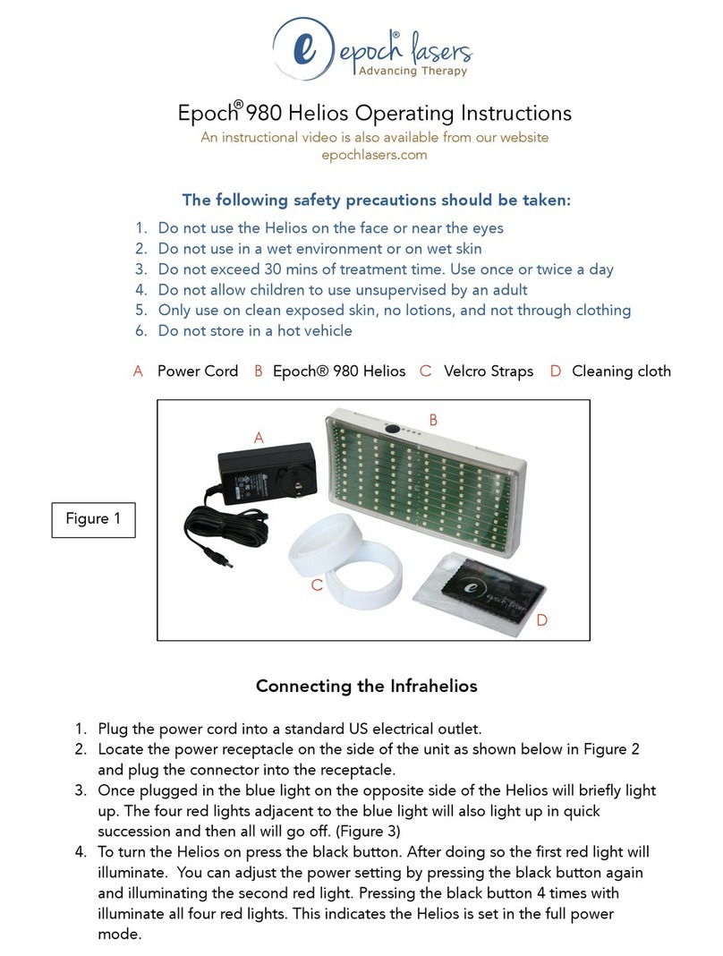 Epoch Helios 980 operating instructions