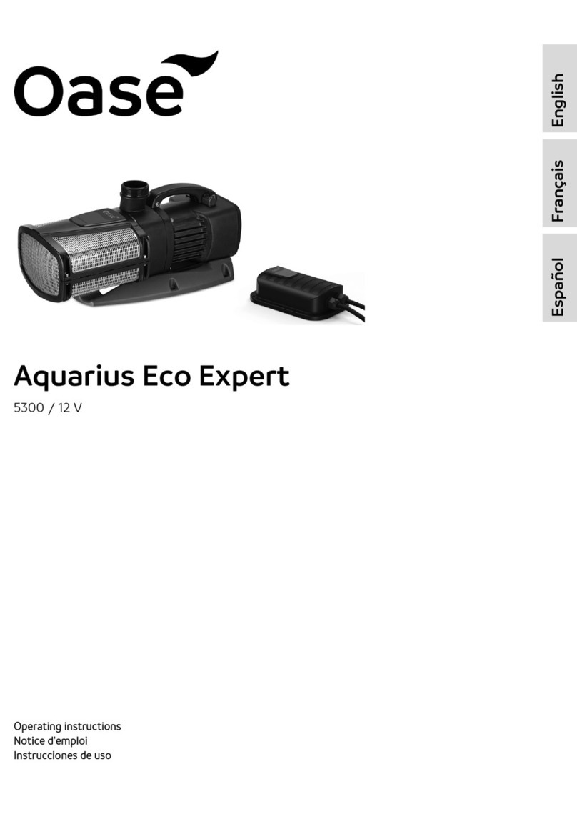 Oase Aquarius Eco Expert User manual