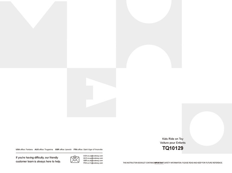 Costway TQ10129 manual Costway TQ10129 manual
