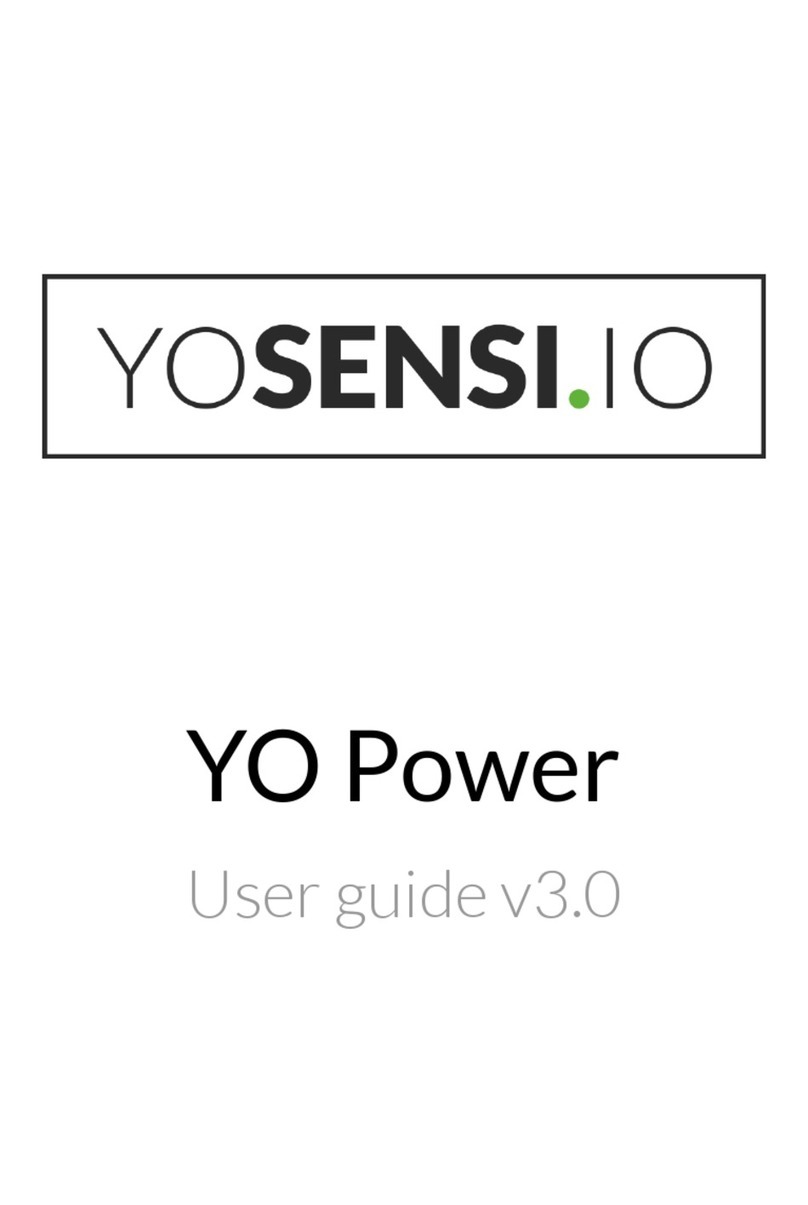 YOSensi YO Power user guide