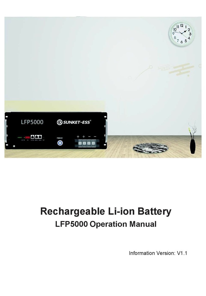 SUNKET-ESS LFP5000 Operation manual