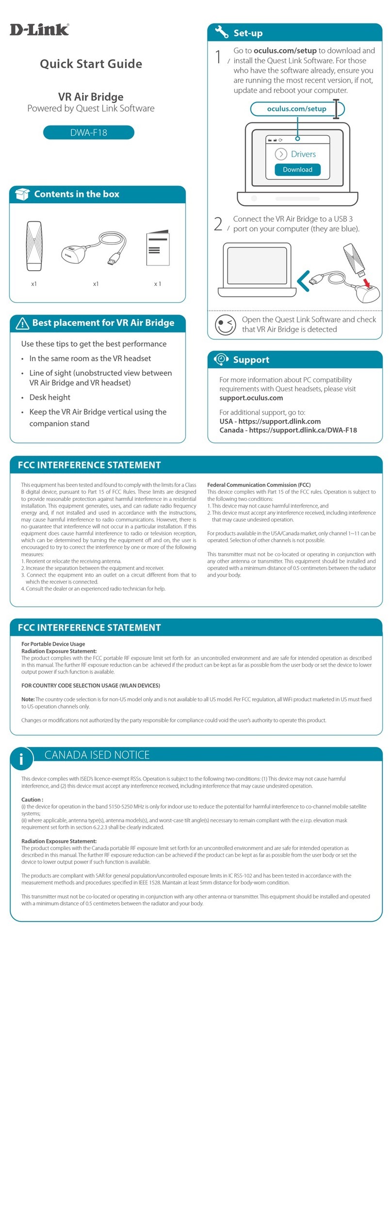 D-Link DWA-F18 User manual