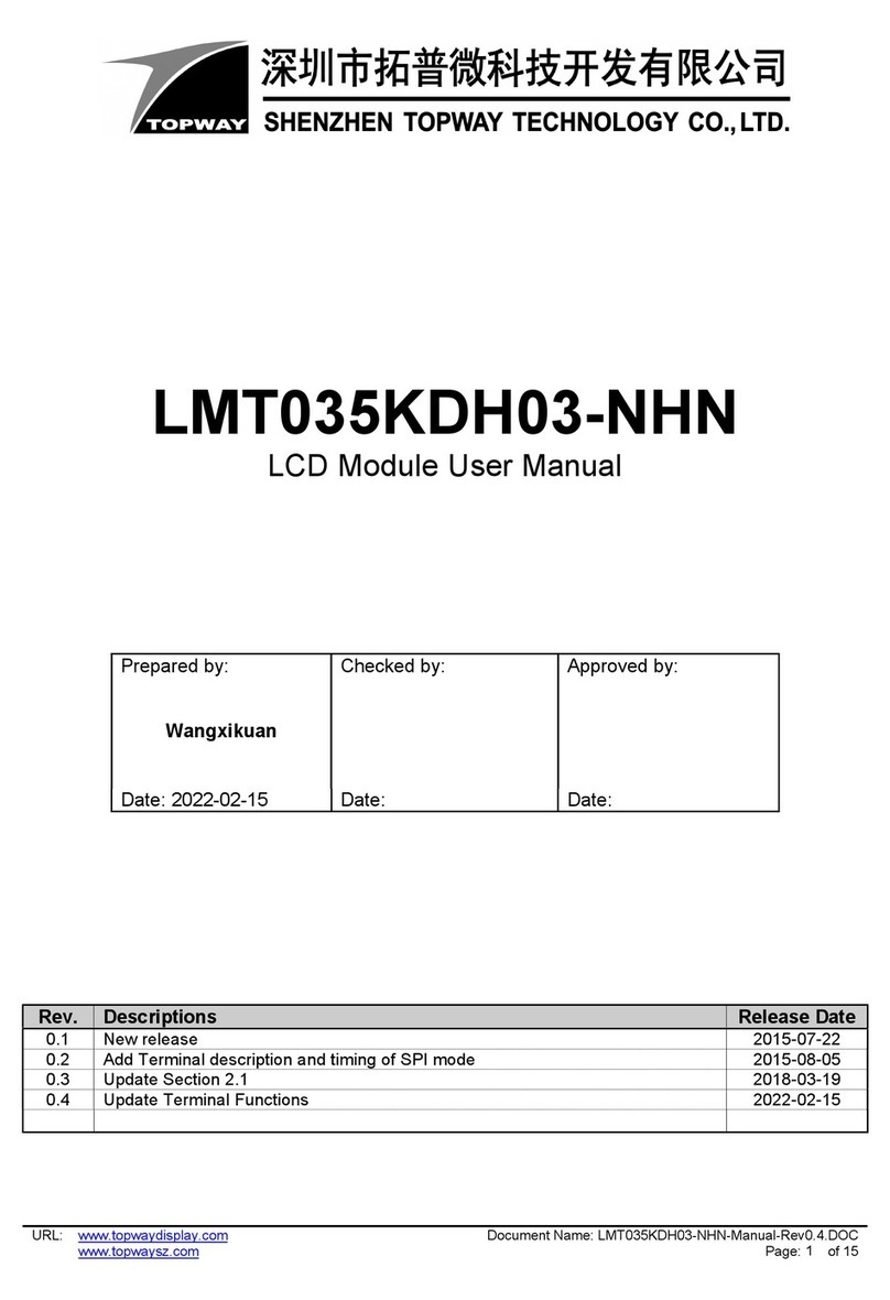 Topway LMT035KDH03-NHN user manual