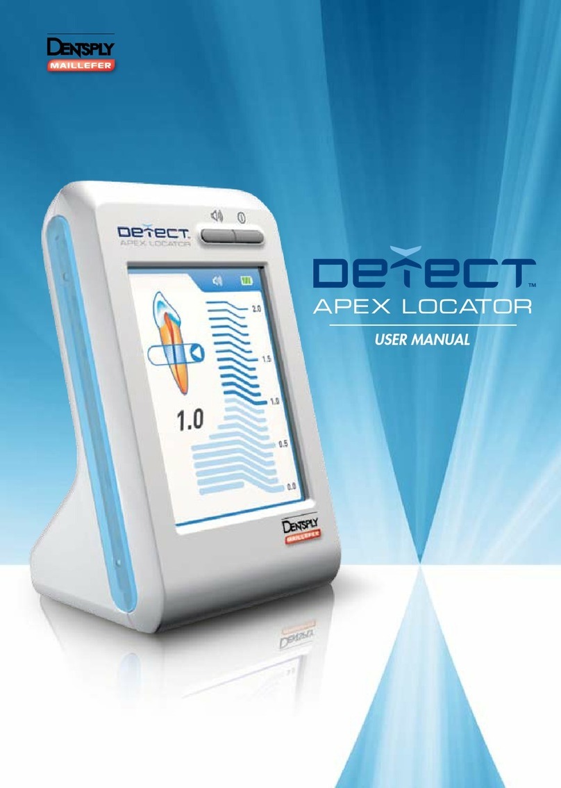 DENTSPLY DETECT APEX LOCATOR user manual