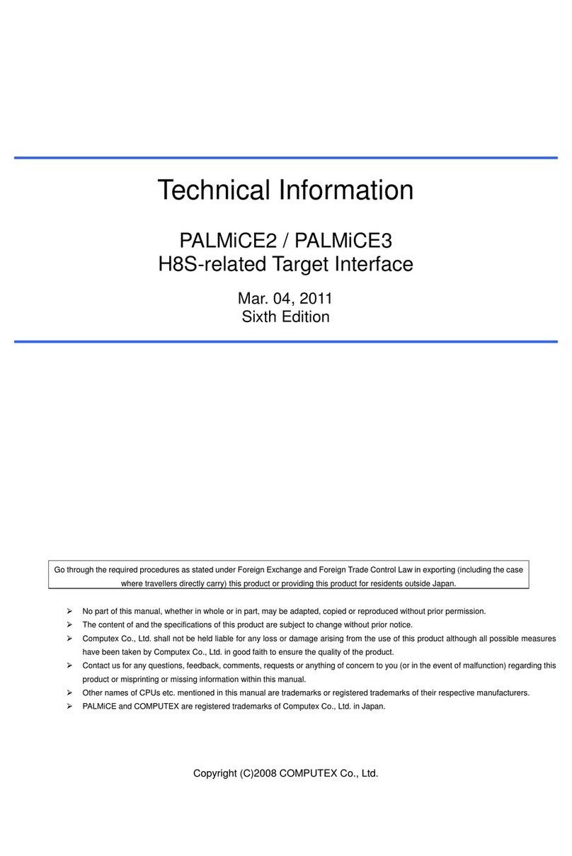 Computex PALMiCE2 Manual