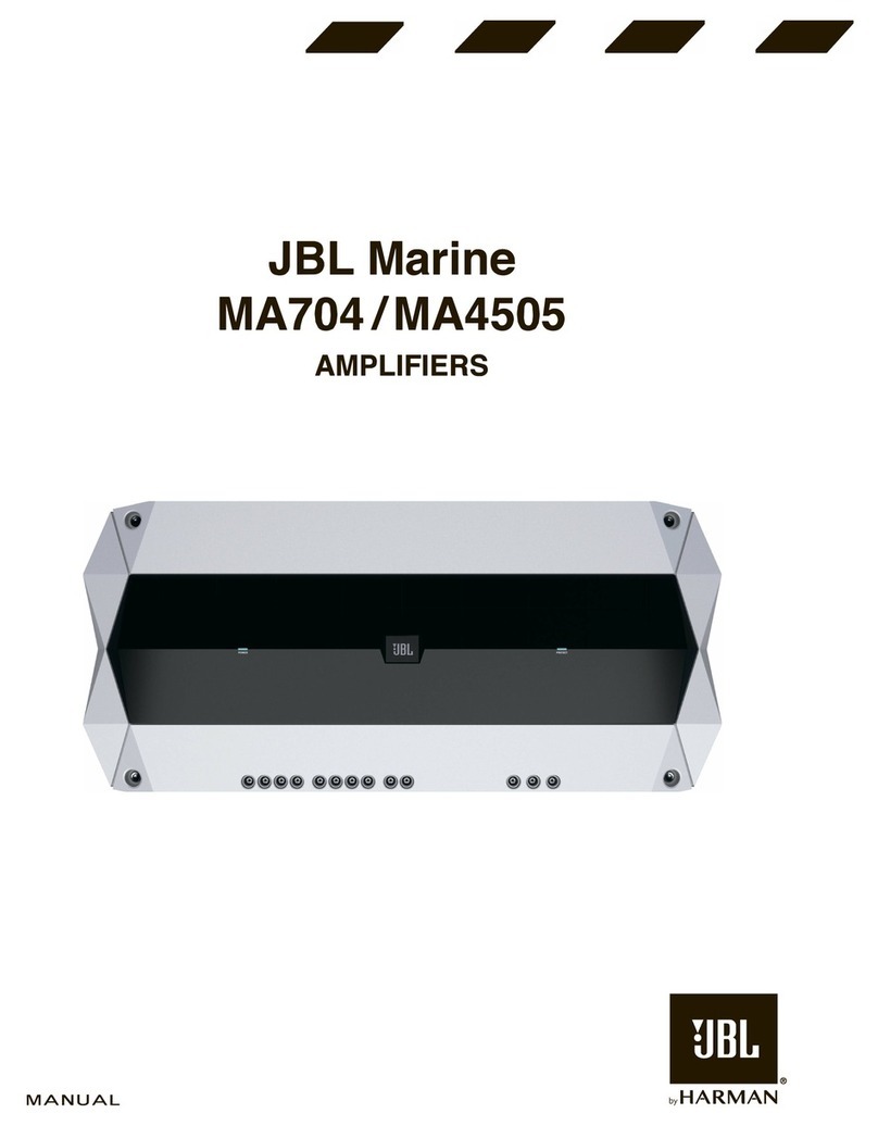 Harman JBL MA704 manual