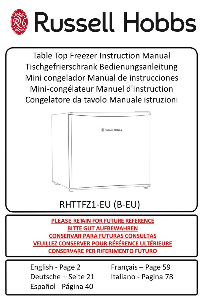 Russell Hobbs RHTTFZ1-EU instruction manual