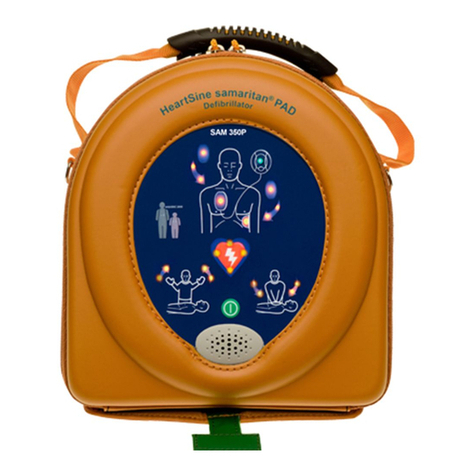 HeartSine SAM 350P AED Setup