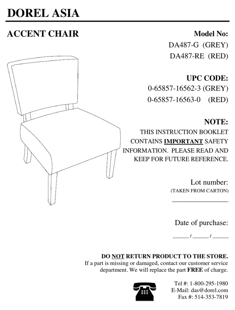 Dorel Asia DA487-RE manual