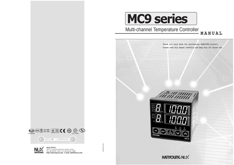 HANYOUNG NUX MC9 Series User manual