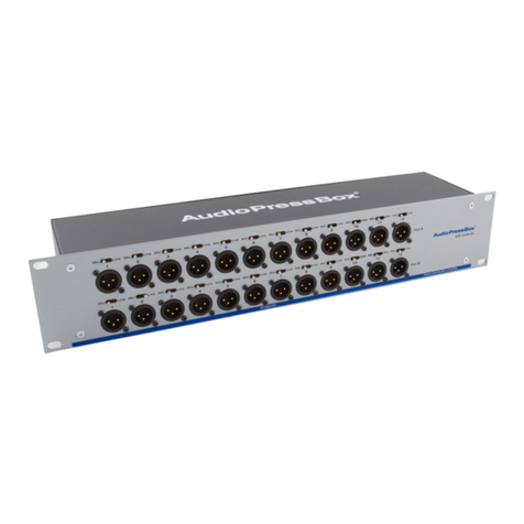 Audio Press Box APB-024 R-EX User manual