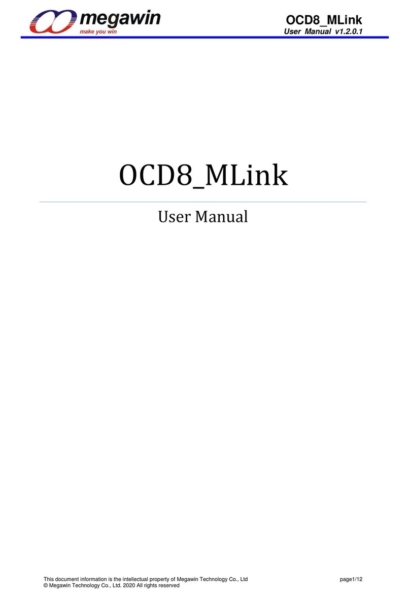 Megawin MLink OCD8 user manual