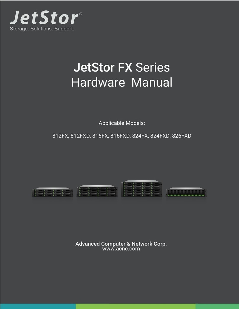 JetStor FX Series User manual