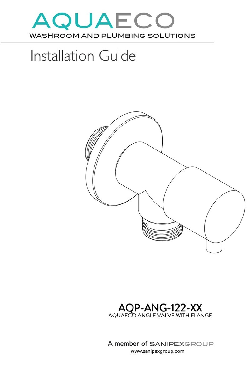 Sanipex AQUAECO AQP-ANG-122 Series User manual Sanipex AQUAECO AQP-ANG-122 Series User manual