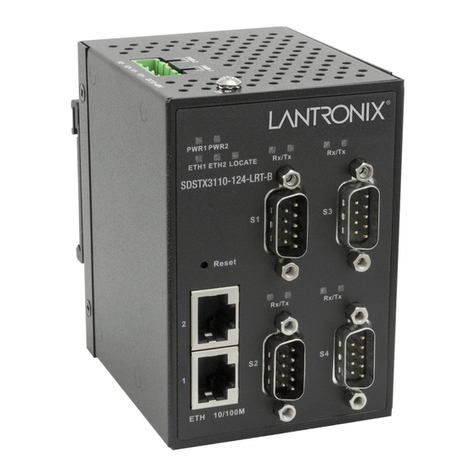 Lantronix SDSTX3110-124-LRT-B User manual