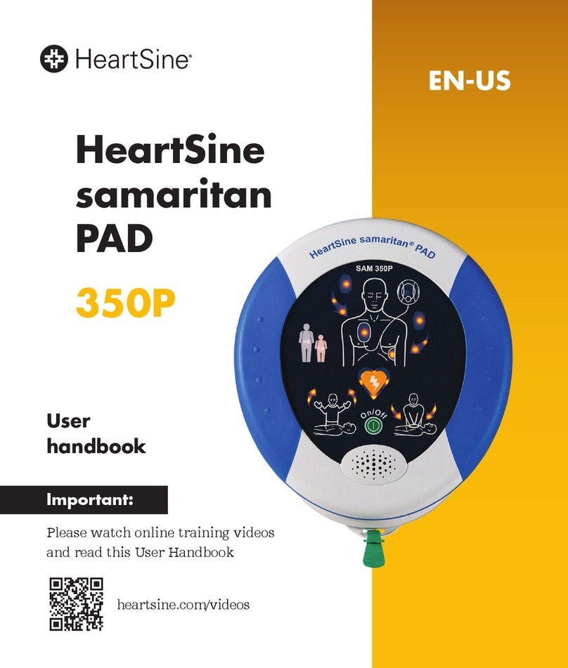 HeartSine samaritan PAD User handbook HeartSine samaritan PAD User handbook