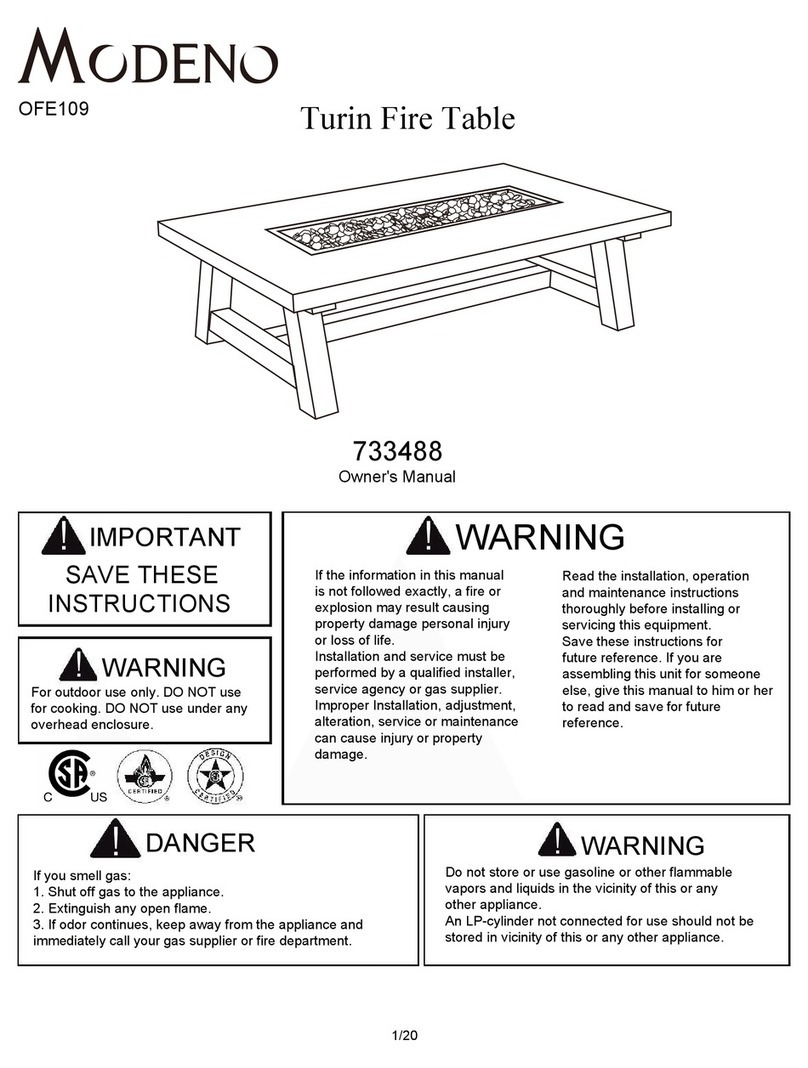 MODENO OFE109 User manual