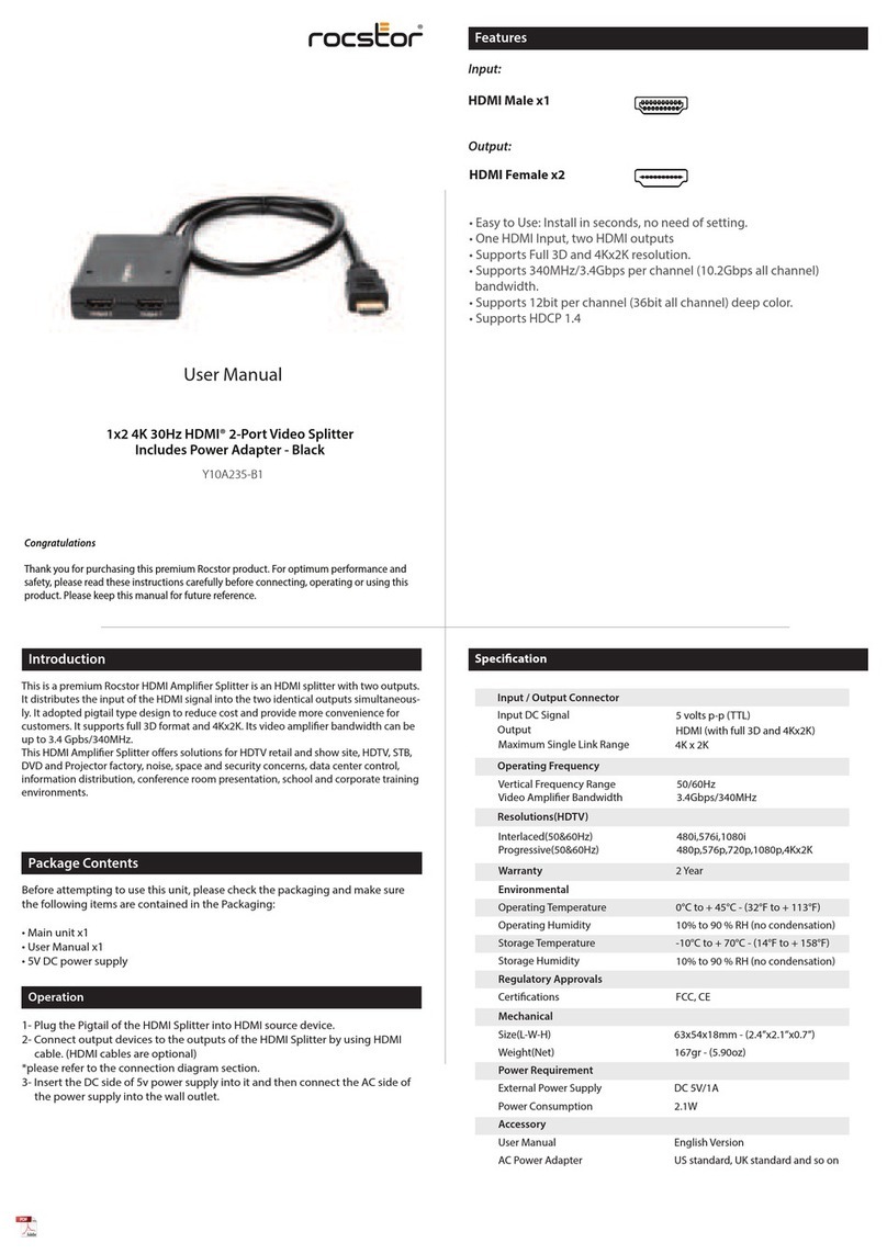 Rocstor Y10A235-B1 user manual
