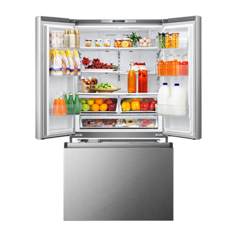 Hisense RF266C3FSE User manual